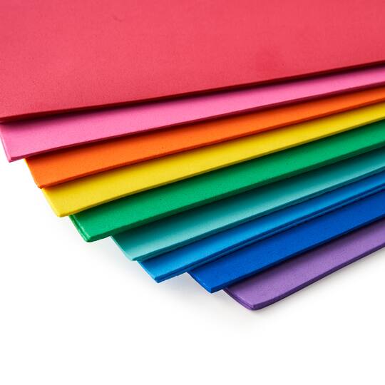 12 Packs: 20 ct. (240 total) Primary Foam Sheets by Creatology™